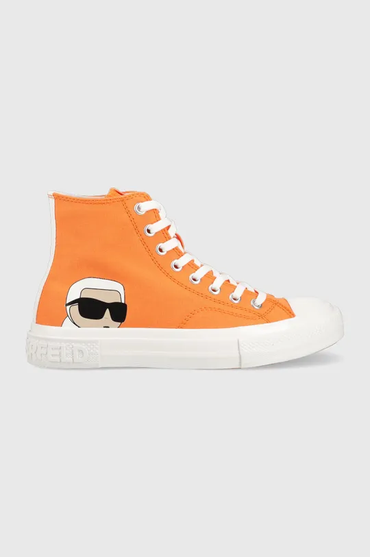πορτοκαλί Πάνινα παπούτσια Karl Lagerfeld KAMPUS III Γυναικεία