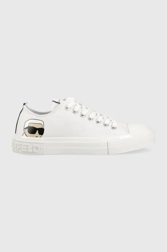 λευκό Πάνινα παπούτσια Karl Lagerfeld KAMPUS III Γυναικεία