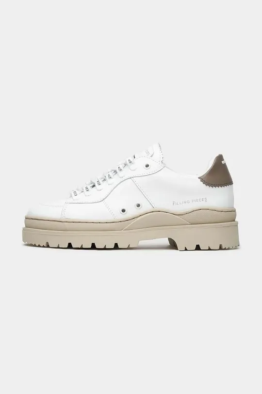 bianco Filling Pieces sneakers in pelle Court Serrated Donna