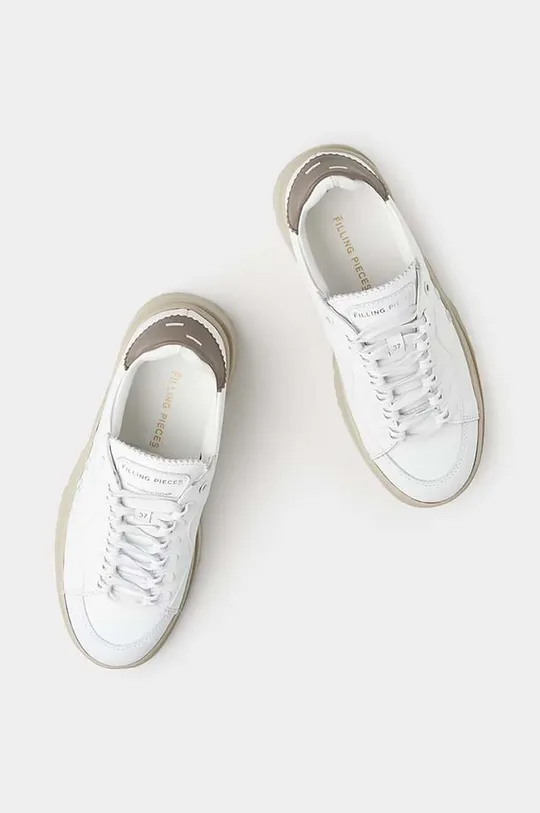 Filling Pieces leather sneakers Court Serrated  Uppers: Natural leather Inside: Textile material Outsole: Synthetic material