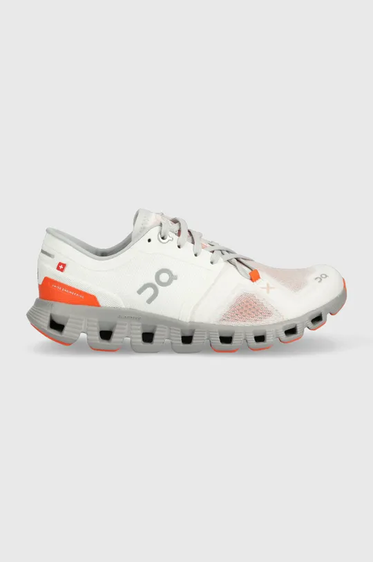 biały On-running buty do biegania Cloud X 3 Damski