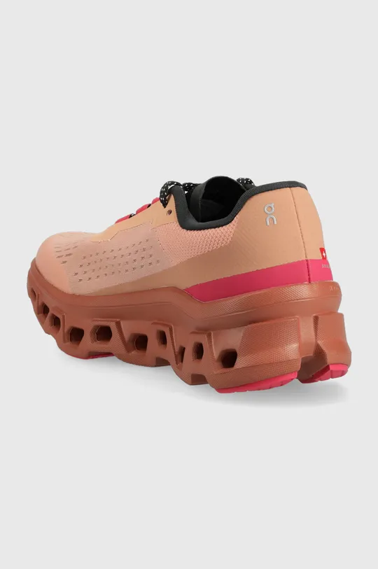 Παπούτσια για τρέξιμο On-running Cloudmonster  Πάνω μέρος: Συνθετικό ύφασμα, Υφαντικό υλικό Εσωτερικό: Υφαντικό υλικό Σόλα: Συνθετικό ύφασμα