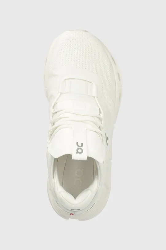 white On-running running shoes Cloudnova