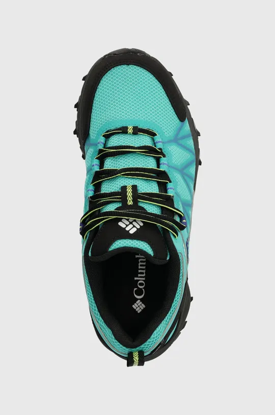 turquoise Columbia shoes Peakfreak II Outdry