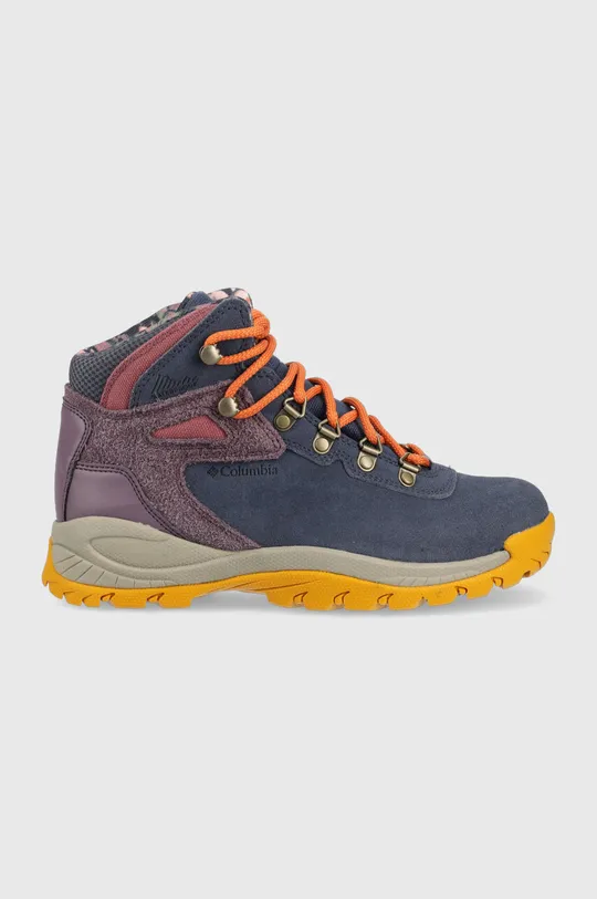 modra Čevlji Columbia Newton Ridge Plus Waterproof Ženski