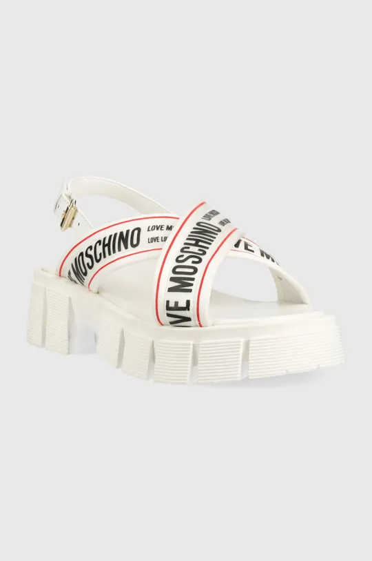 Sandále Love Moschino biela