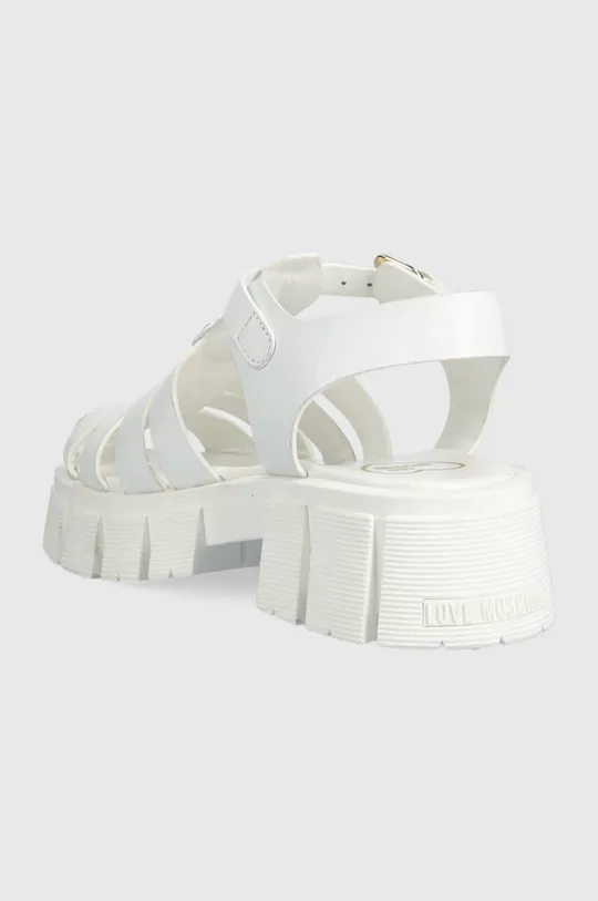 Кожаные сандалии Love Moschino  Голенище: Натуральная кожа Внутренняя часть: Синтетический материал Подошва: Синтетический материал