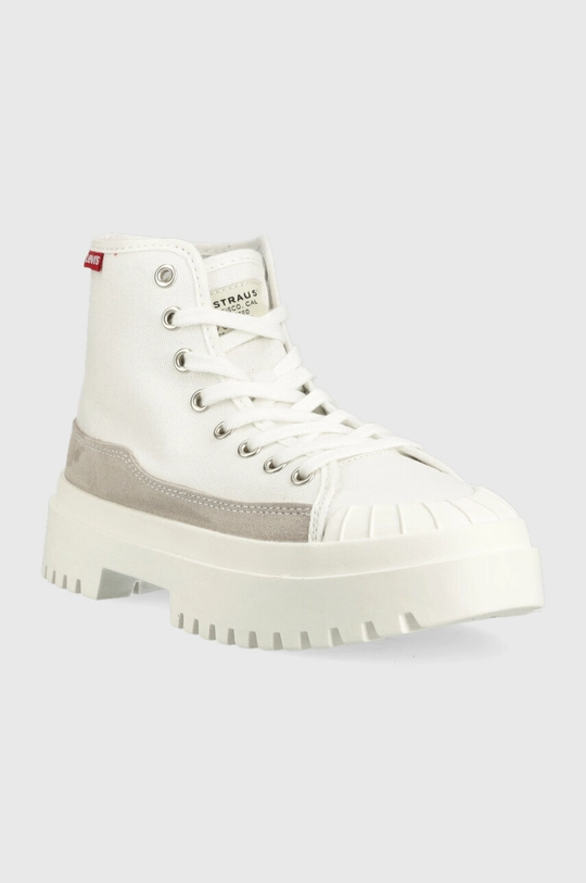 Levi's scarpe da ginnastica Patton S bianco