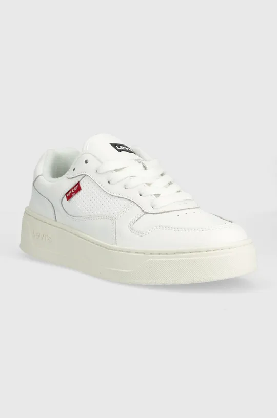 Levi's sneakersy skórzane Glide S biały