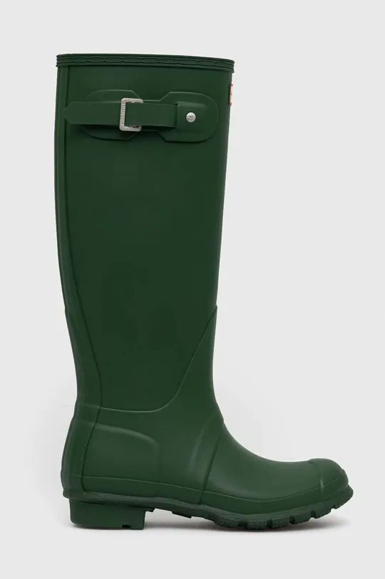 зелений Гумові чоботи Hunter Womens Original Tall Boot Жіночий