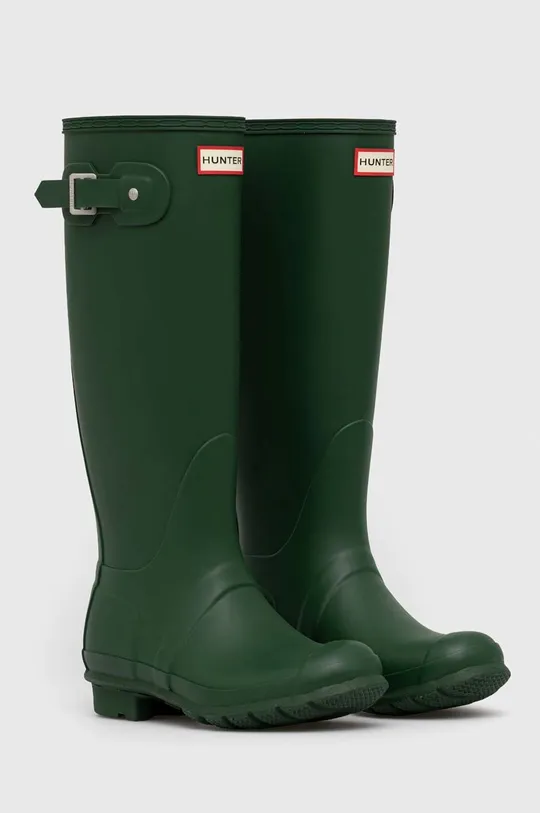 Резиновые сапоги Hunter Womens Original Tall Boot зелёный