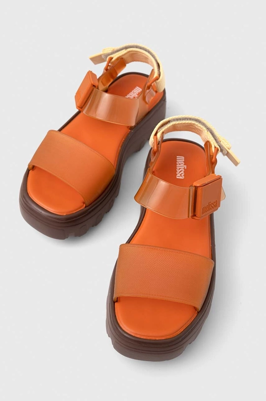 Σανδάλια Melissa MELISSA KICK OFF SANDAL AD πορτοκαλί