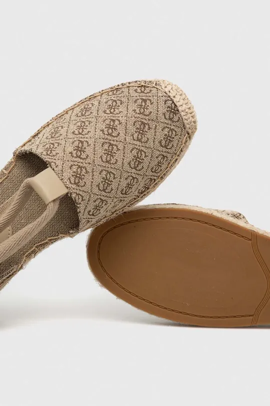 brązowy Guess espadryle JALENE3