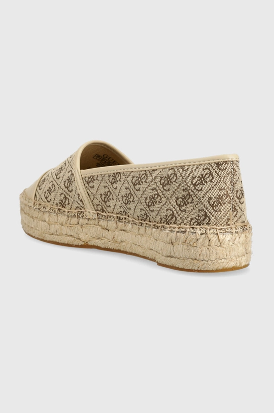 Guess espadryle JALEEL Cholewka: Materiał syntetyczny, Materiał tekstylny, Wnętrze: Materiał tekstylny, Skóra naturalna, Podeszwa: Materiał syntetyczny