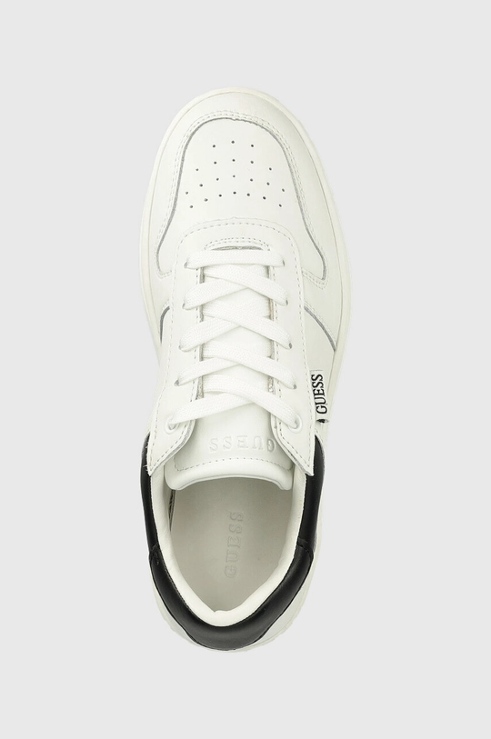 Guess sneakers LIFET bianco FL6LIF.LEA12.WHBLK