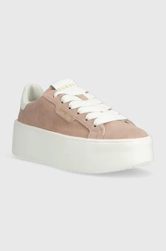 Guess sneakers in camoscio MARILYN rosa