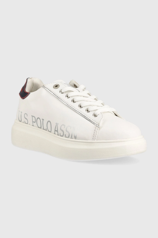 U.S. Polo Assn. sneakersy skórzane CARDI biały