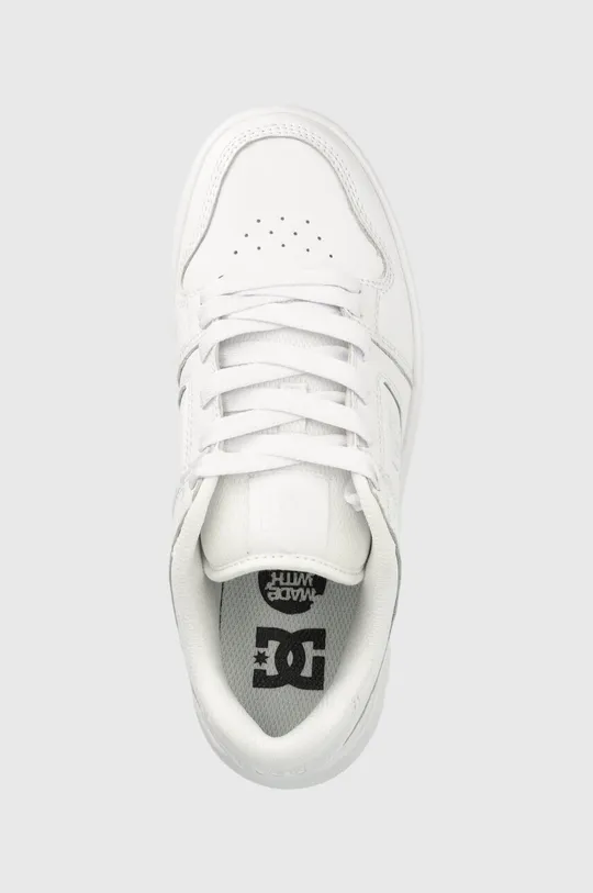 bianco DC sneakers in pelle