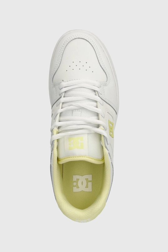 bianco DC sneakers in pelle