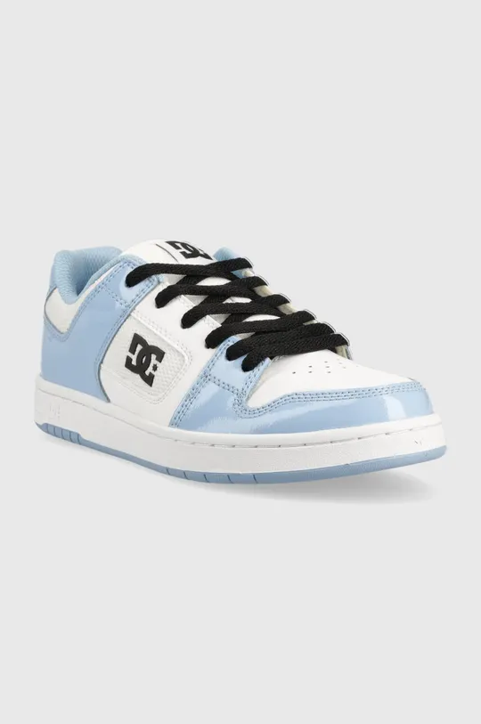 DC sneakers in pelle blu