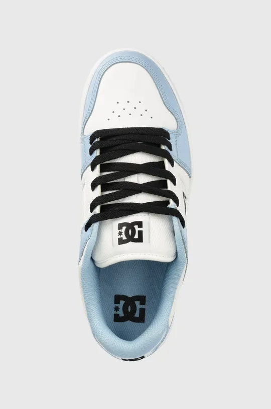 blu DC sneakers in pelle