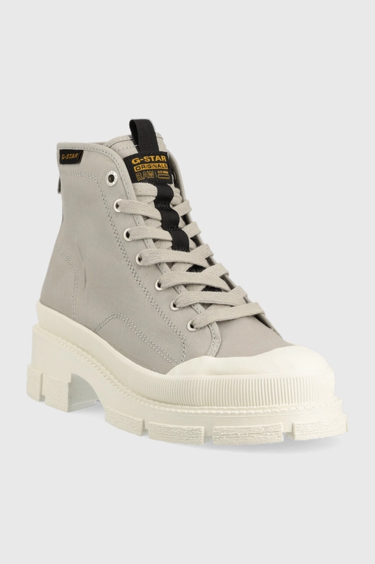 Πάνινα παπούτσια G-Star Raw Aefon Ii Mid γκρί