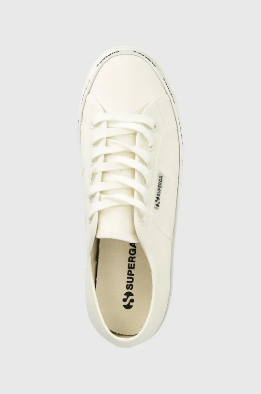 λευκό Πάνινα παπούτσια Superga 2790 LOGO PIPING