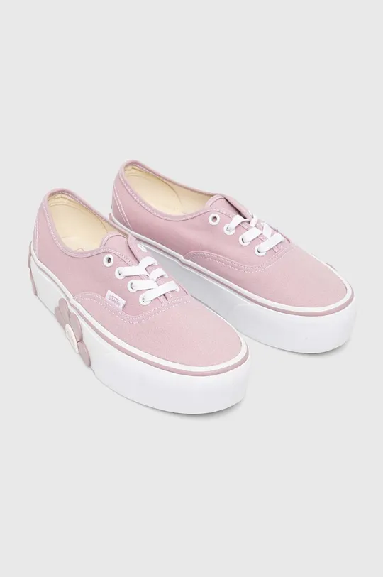 Πάνινα παπούτσια Vans Authentic Stackform ροζ