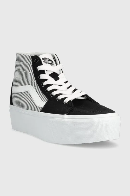 Πάνινα παπούτσια Vans SK8-Hi Tapered Stackform μαύρο