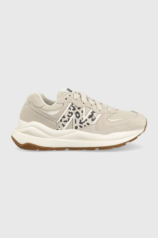 beige New Balance suede sneakers W5740APB Women’s