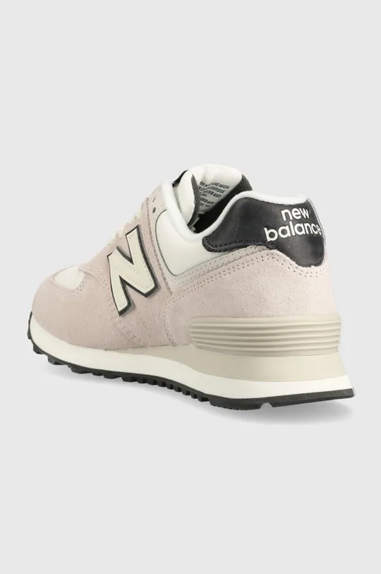 New Balance sneakers WL574PB  Uppers: Textile material, Natural leather, Suede Inside: Textile material Outsole: Synthetic material