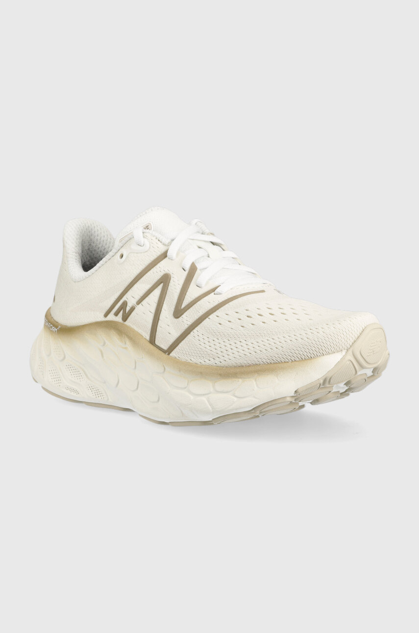 New Balance running shoes Fresh Foam X More v4 beige