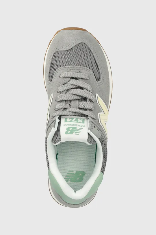 серый Кроссовки New Balance WL574RB