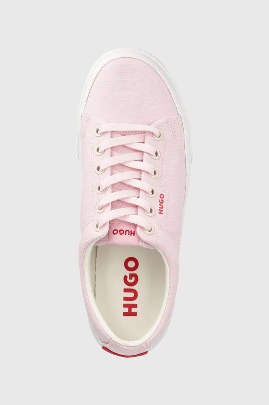 ροζ Πάνινα παπούτσια HUGO Dyer