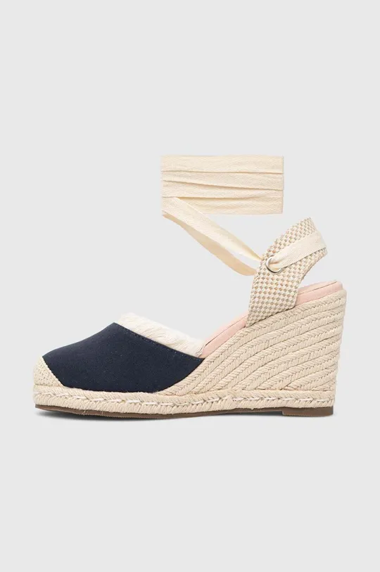 Blauer espadrilles Wells  Szár: textil Belseje: textil Talp: szintetikus anyag