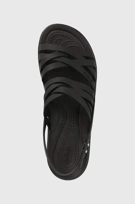 čierna Sandále Crocs Brooklyn Strappy Low Wedge