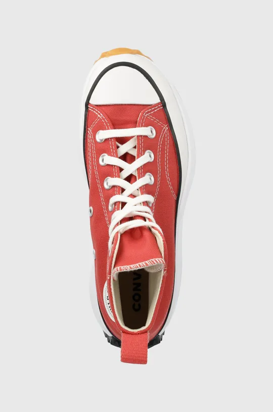 κόκκινο Πάνινα παπούτσια Converse Run Star Hike HI