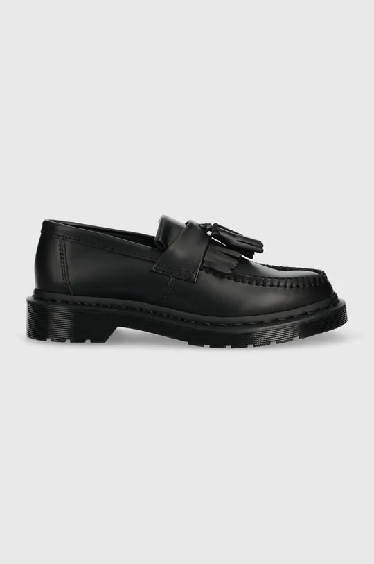 black Dr. Martens leather loafers Adrian Mono Women’s