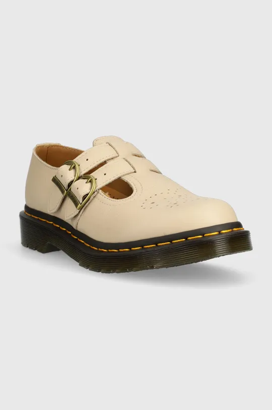 Dr. Martens leather shoes 8065 Mary Jane beige