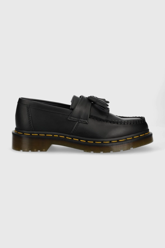 czarny Dr. Martens mokasyny Vegan Adrian Damski