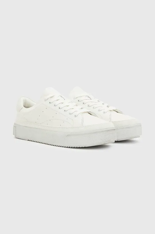 Δερμάτινα αθλητικά παπούτσια AllSaints TRISH λευκό