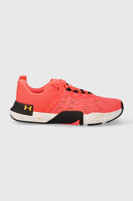 czerwony Under Armour buty treningowe TriBase Reign 5 Damski