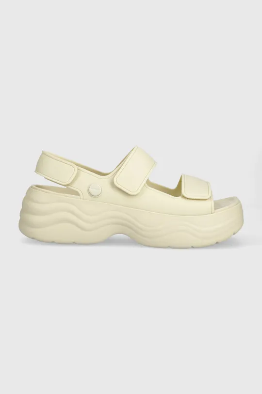 beige Crocs sandals Skyline slide Women’s