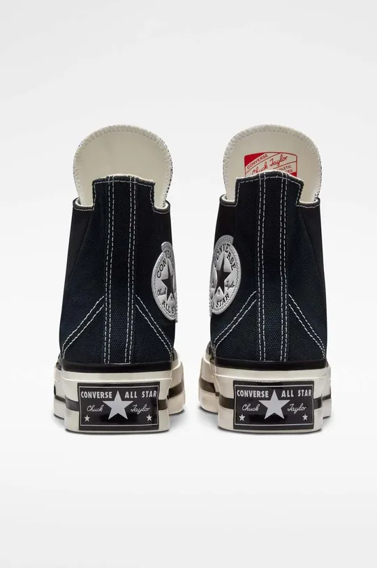 μαύρο Πάνινα παπούτσια Converse Chuck 70 Plus