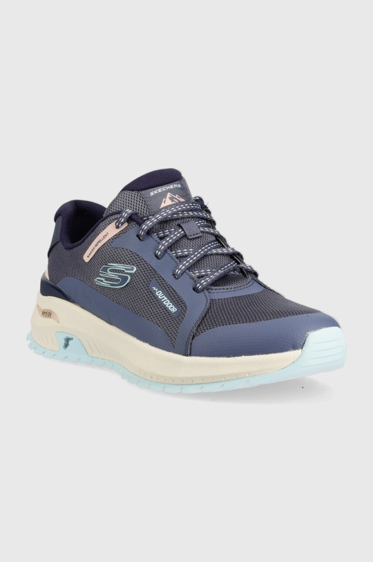 Topánky Skechers Arch Fit Discover tmavomodrá