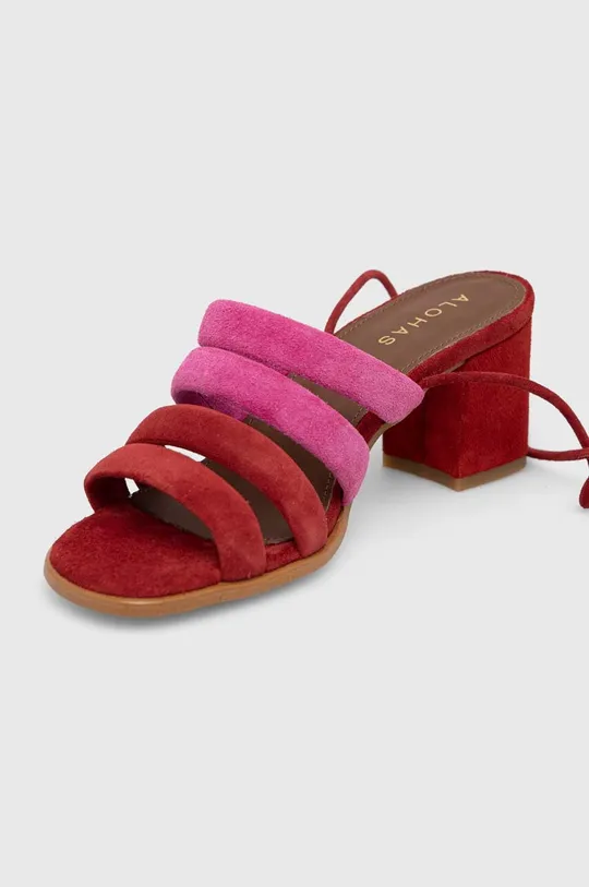 Alohas sandali in pelle Letizia multicolore