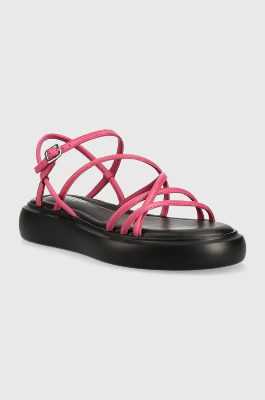 Usnjeni sandali Vagabond Shoemakers Blenda roza