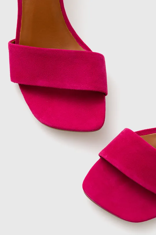 ružová Semišové sandále Vagabond Shoemakers Luisa