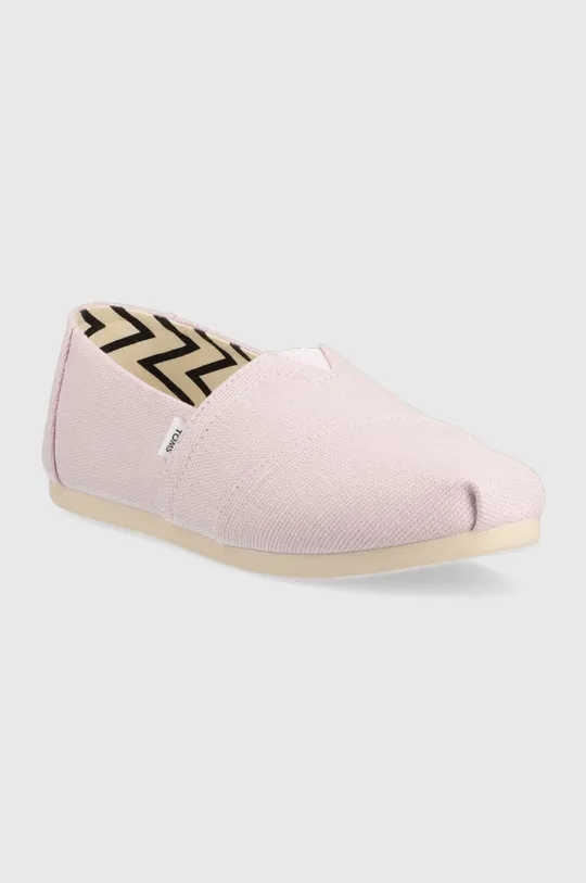 Espadrilky Toms Alpargata ružová