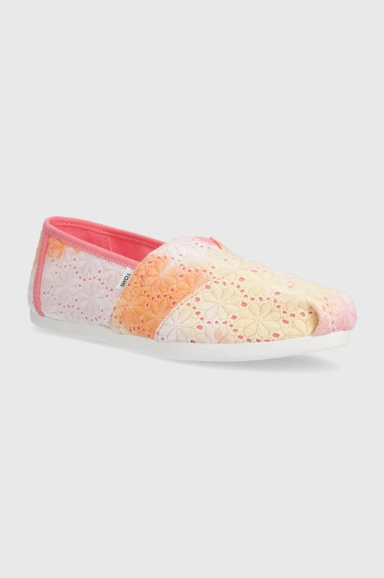 Espadrilky Toms Alpargata oranžová